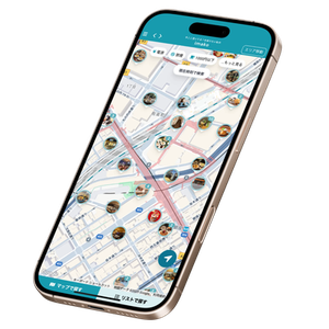 カフェ混雑マップ